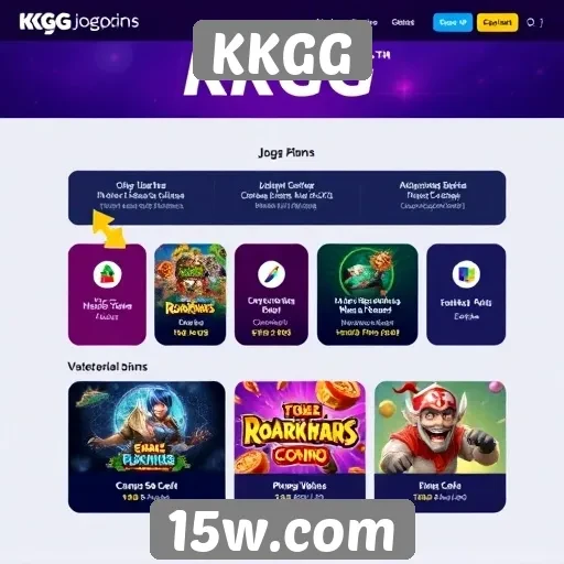Avaliação das principais funcionalidades do site KKGG